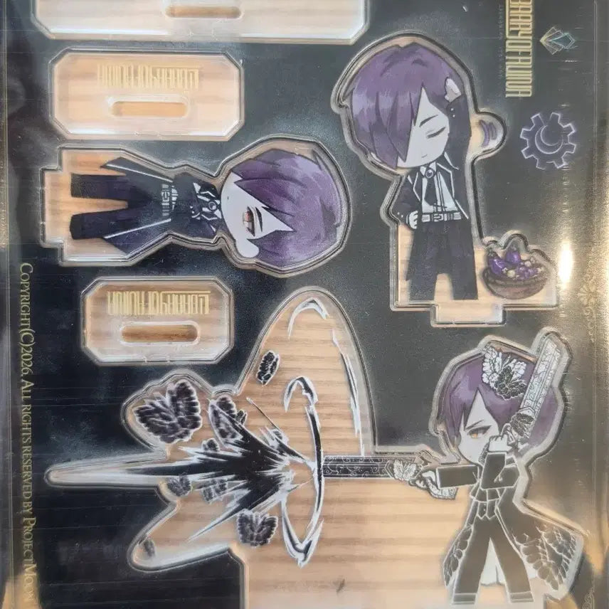 [BUNJANG] Hesiod Library Theme Acrylic Stand / 햄햄팡팡 도서관 테마 예소드 아크릴