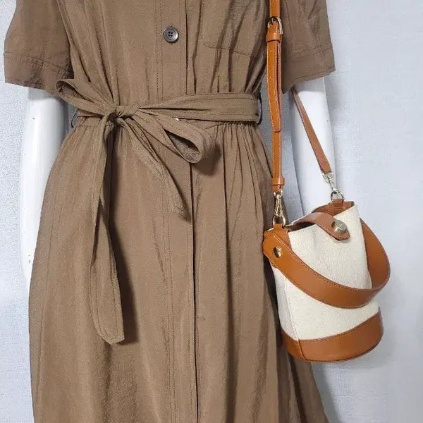 [BUNJANG] All & Sundry Dress with Pocket and Waistband / all &sundry 택 컷팅.주머니 허리 밴드 원피스