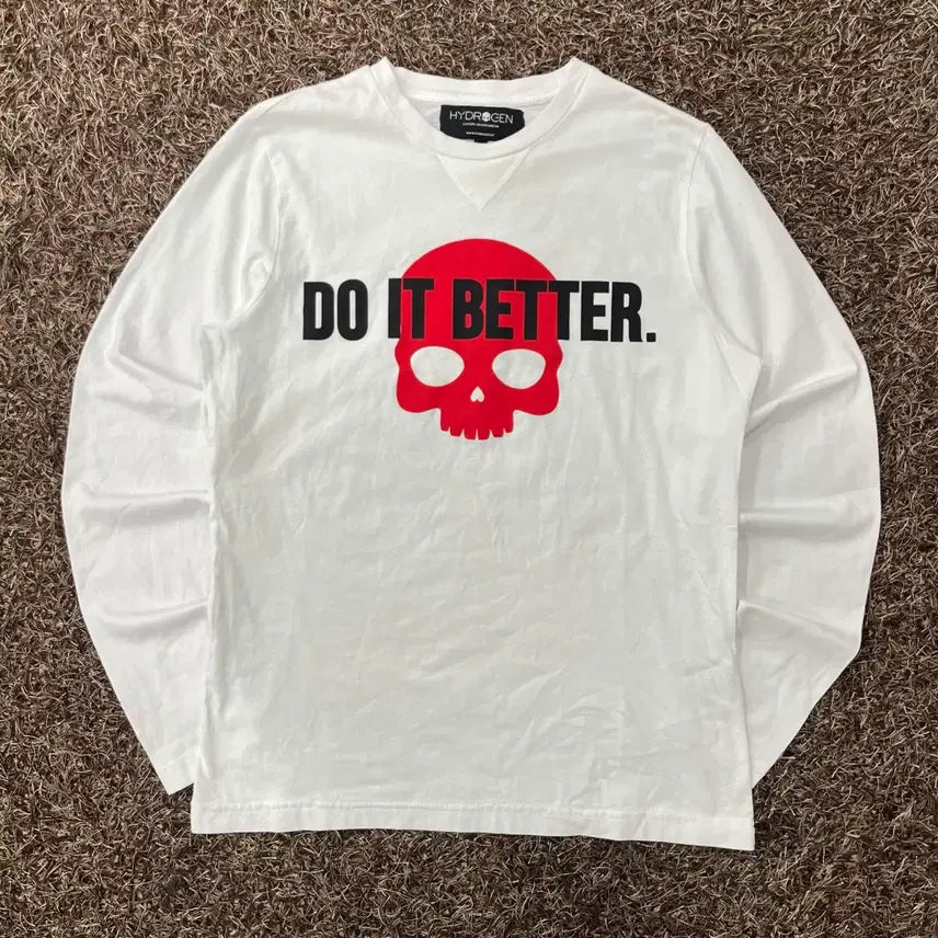 [BUNJANG] M Hydrogen Long Sleeve T-Shirt / M 하이드로겐 롱슬리브 긴팔 티셔츠