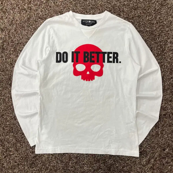 [BUNJANG] M Hydrogen Long Sleeve T-Shirt / M 하이드로겐 롱슬리브 긴팔 티셔츠
