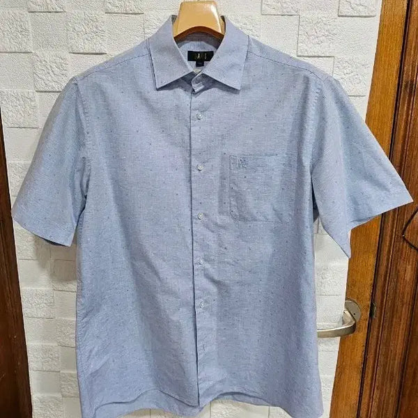 [BUNJANG] Daks Half-Sleeve Shirt L / 닥스 연블루 반팔셔츠 L