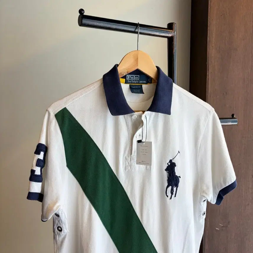 [BUNJANG] Polo Ralph Lauren Big Pony Short Sleeve Rugby Shirt / 17401 - 폴로 랄프로렌 빅포니 반팔 럭비티