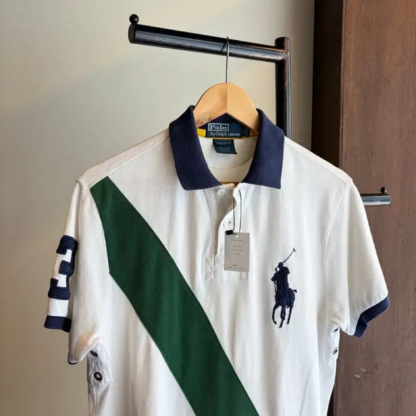 [BUNJANG] Polo Ralph Lauren Big Pony Short Sleeve Rugby Shirt / 17401 - 폴로 랄프로렌 빅포니 반팔 럭비티