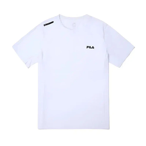 [BUNJANG] Fila Stretch Graphic T-shirt White / 휠라 스트레치 절개 그래픽 반팔티 FS2RSG2209M_WHI