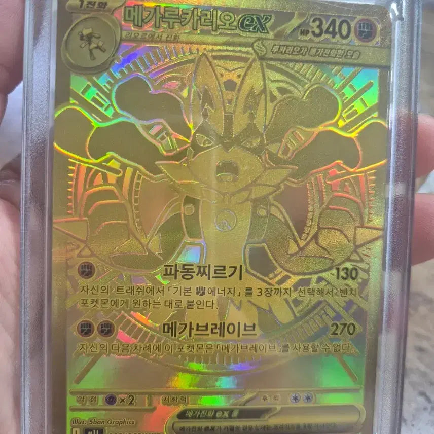 [BUNJANG] Mega Lucario EX Card / 메가루카리오 MUR