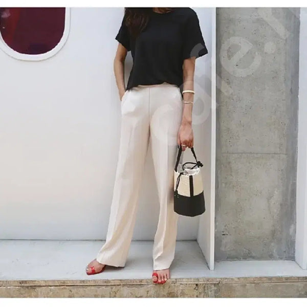 [BUNJANG] Frost Jay Ivory Slacks Size S / 프로스트제이 아이보리 슬랙스 s