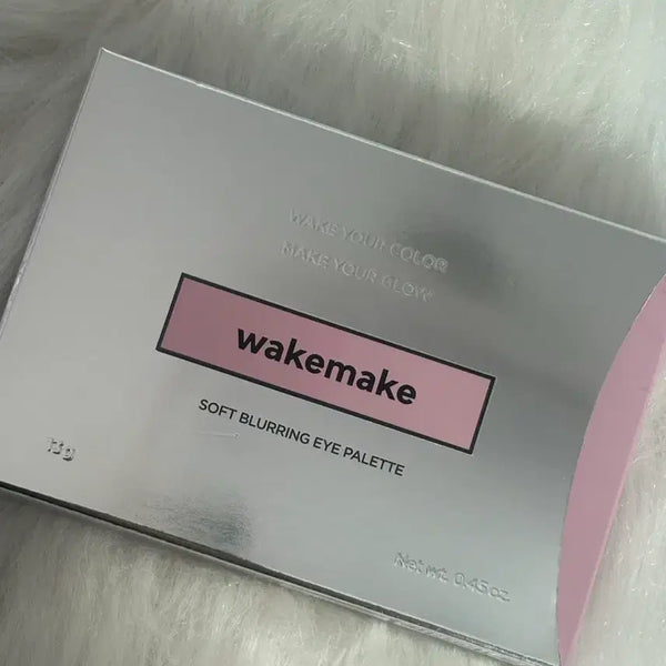 [BUNJANG] WAKEMAKE Soft Blurring Eye Palette Lazy Pink Blurring (Sealed) / [미개봉]웨이크메이크 소프트 블러링 아이 팔레트 레이지 핑크 블러링