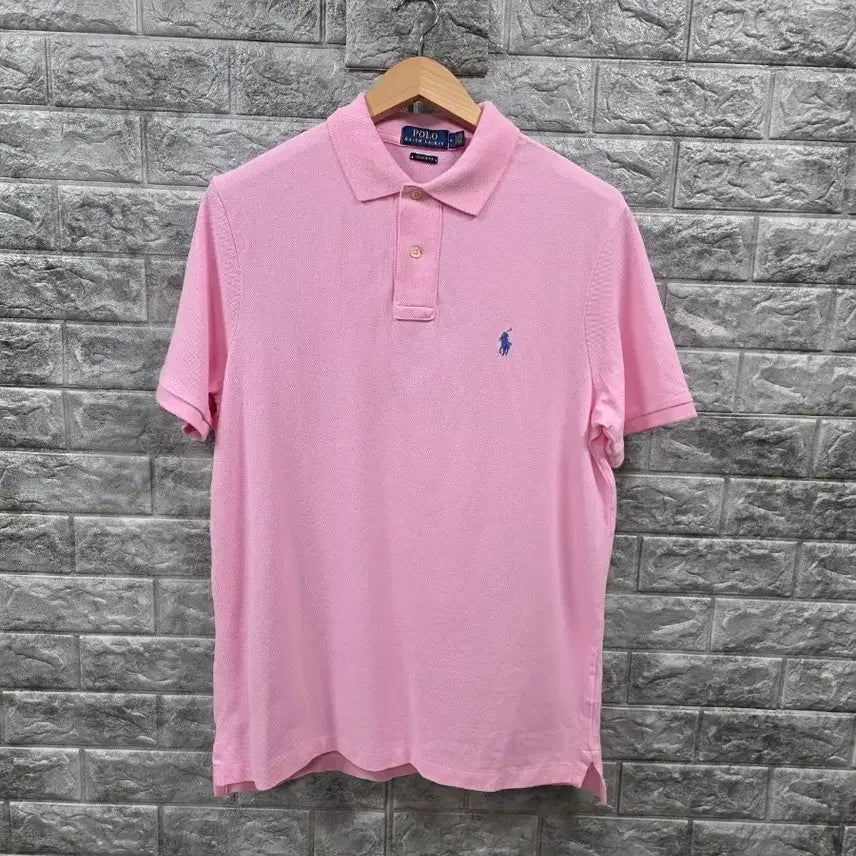 [BUNJANG] Polo Ralph Lauren Pink Short Sleeve Polo Shirt Size 105 / 폴로 랄프로렌 핑크 반팔 카라티 사이즈 105