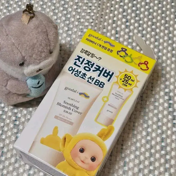 [BUNJANG] Goodal Houttuynia Cordata Calming Blemish Cover Sun BB Neutral Beige 50ml Special Set / 구달 어성초 진정 블레미쉬 커버 선비비 뉴트럴 베이지 50ml 기획