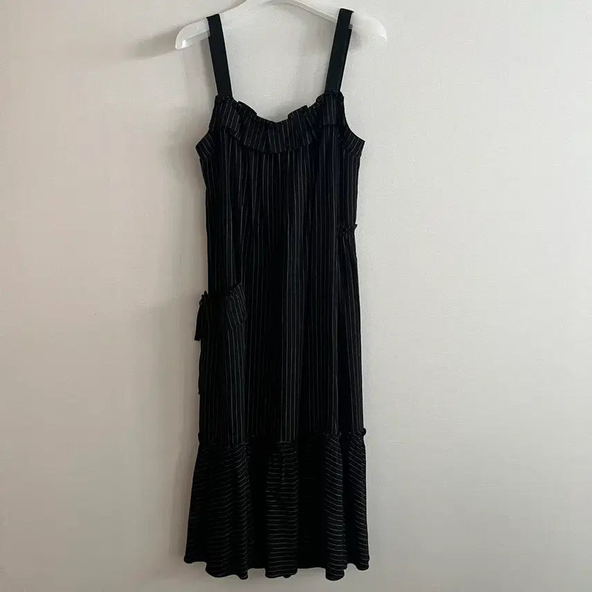 [BUNJANG] SJSJ Stripe Long Dress / SJSJ 스트라이프 롱 원피스