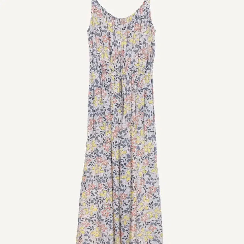 [BUNJANG] Thursday Island Floral Sleeveless Maxi Dress / 써스데이아일랜드 꽃무늬 민소매 원피스