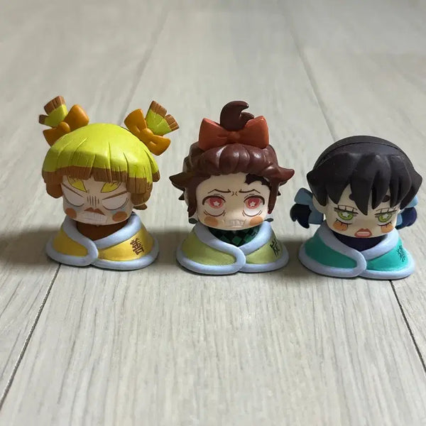 [BUNJANG] Demon Slayer: Kimetsu no Yaiba Entertainment District Arc Onemutan Gacha Figures Set / 정품)희귀 귀멸의칼날 유곽 어스 오네무탄