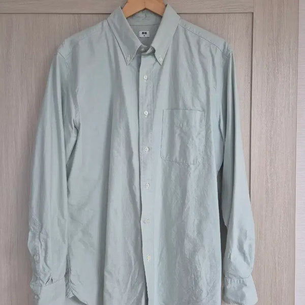 [BUNJANG] Uniqlo Oxford Shirt Mint XL / 유니클로 옥스포드 셔츠 민트 XL사이즈