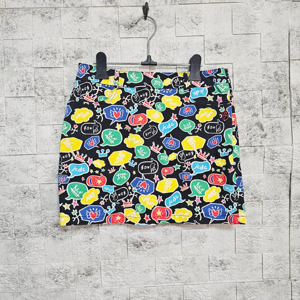 [BUNJANG] Castelbajac Golf Span Skirt / 까스텔바작 골프 스판 스커트
