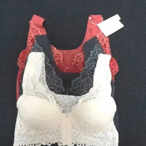 [BUNJANG] Fidelia Front Hook Bra Panty Set (3 Types) / 95사이즈 피델리아 프론트후크 브라팬티세트 3종 / 25,000원