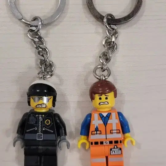 [BUNJANG] LEGO Movie 2 Keychain Set / 정품 레고 무비 키링 2종 일괄