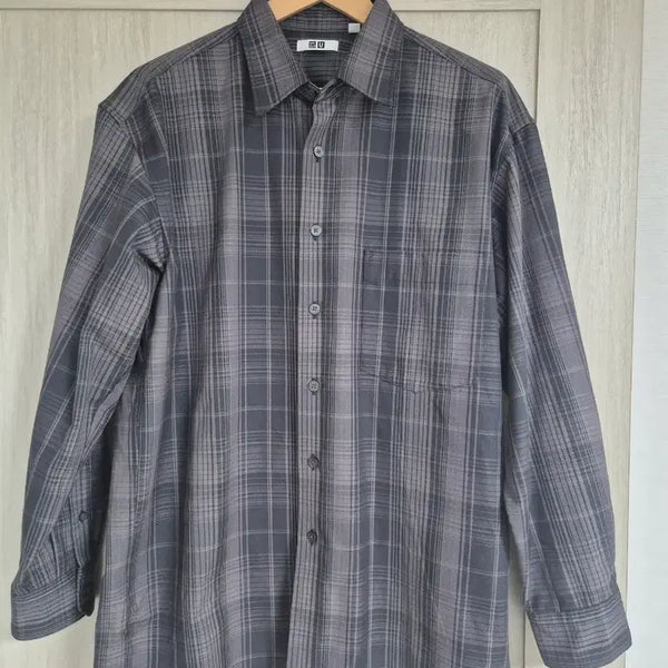 [BUNJANG] Uniqlo U Flannel Oversized Check Shirt L / 유니클로U 플란넬 오버사이즈 체크 셔츠 L사이즈