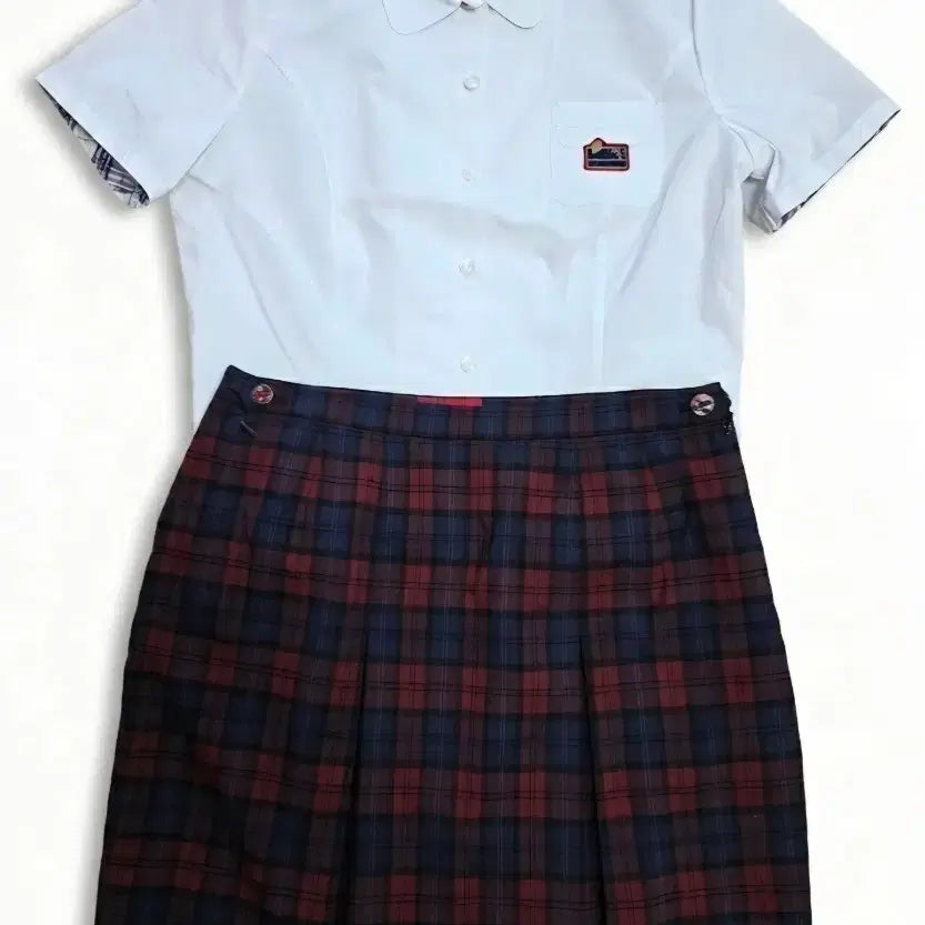 [BUNJANG] School Uniform Set (Summer) - Ilssan Baeksin Middle School / 예쁜 여자교복 하복교복 세트판매c298-1(일산백신중)