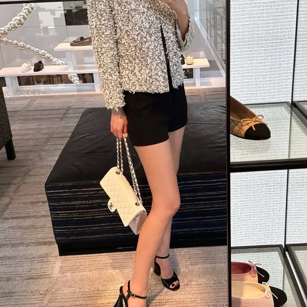 [BUNJANG] The Loran Linen Shorts Black / 더로랑 린넨 숏팬츠 블랙