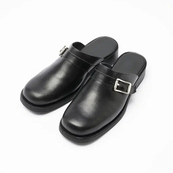 [BUNJANG] Our Legacy Camion Mule Black Leather Shoes Size 42 / 아워레가시 카미온 뮬 블랙 레더 42사이즈