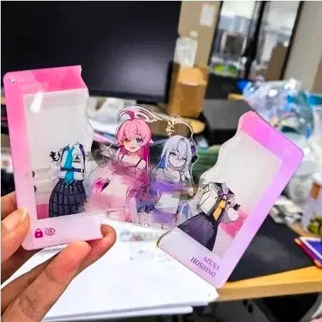 [BUNJANG] Blue Archive Acrylic Keychain Bundle / 블루아카이브 여닫이 키링 일괄 3.5