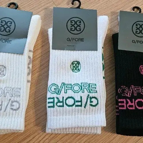 [BUNJANG] G/FORE Women's Golf Socks 3-Pack / G/FORE 골프 여성양말 3종