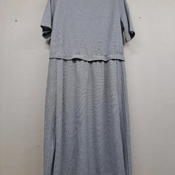 [BUNJANG] Crocodile Gray Long Dress Size 100 / 크로커다일 원피스100