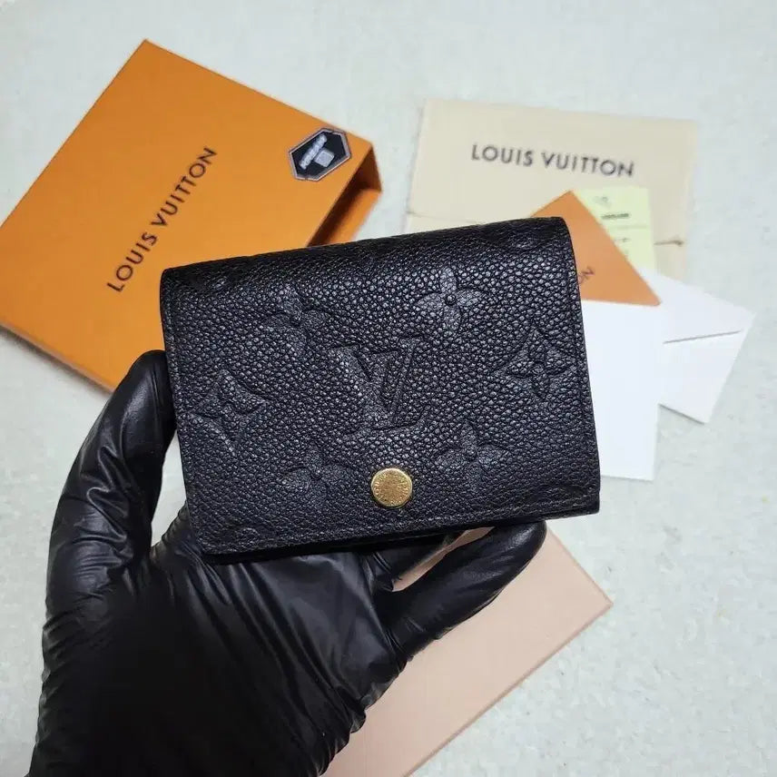 [BUNJANG] Louis Vuitton Empreinte Business Card Holder Full Set / [크림판/풀구성] 루이비통 앙프렝뜨 비즈니스 카드지갑