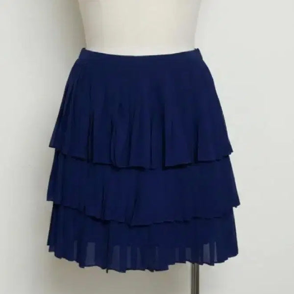 [BUNJANG] Culture Call Chiffon Pleated Mini Skirt / 새상품 55 여성 스커트 치마 쉬폰 플리츠 26 27 미니 스커트 새제품
