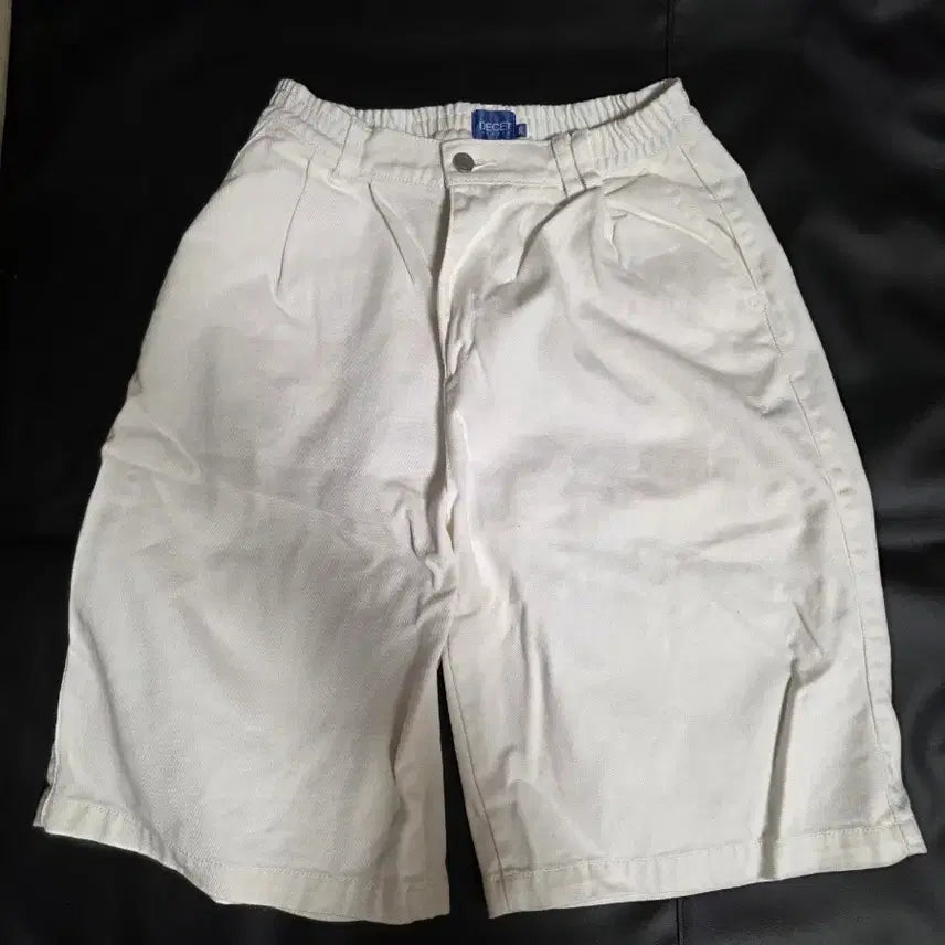 [BUNJANG] DEKETE Bermuda Wide Shorts White / 남자남성M30~32  데케트 이드 버뮤다 화이트 반바지 흰색 화이트 반바