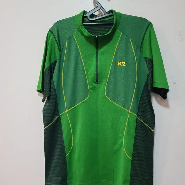 [BUNJANG] K2 Green Performance T-Shirt Size 100 / K2 그린 기능성 반팔 티셔츠 100