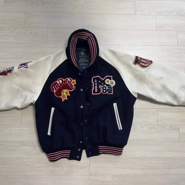 [BUNJANG] MARINA DEL REY Stadium Jacket (Size M) / MARINA DEL REY 스타디움 자켓 (M 사이즈)