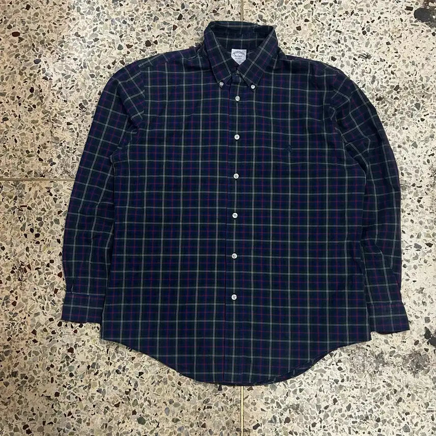 [BUNJANG] Brooks Brothers Check Pattern Shirt / 브룩스 브라더스 체크 패턴 셔츠