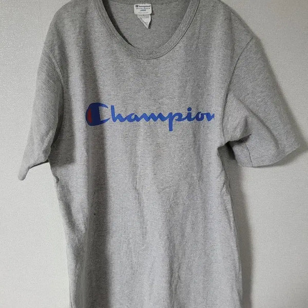 [BUNJANG] Champion Reverse Weave T-Shirt Gray / 가슴54) 챔피온 리버스위브 반팔 티셔츠 그레이