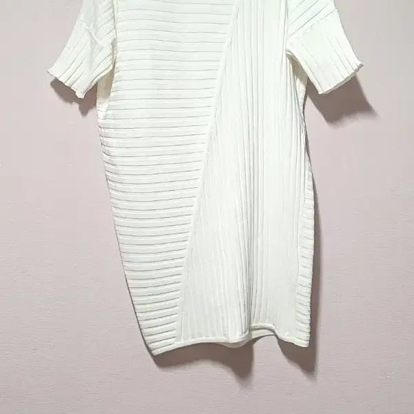 [BUNJANG] Malo Italian Luxury Cotton Asymmetrical Ribbed Knit Dress / 정품] 이탈리아 명품 malo(말로)코튼 비대칭 골지 니트원피스55-66