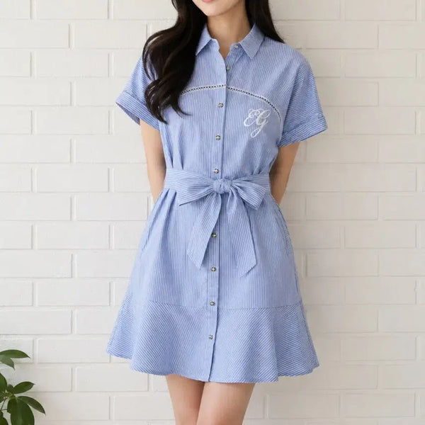 [BUNJANG] EGOIST Shirt Dress / [66]에고이스트 셔츠형 원피스