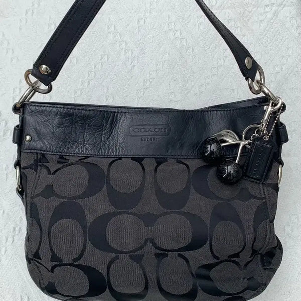 [BUNJANG] Coach Black Shoulder Bag / Coach 블랙 숄더백