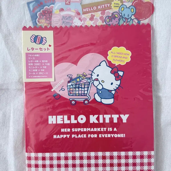 [BUNJANG] Hello Kitty Classic Stationery Set / 키티편지지 고전편지지 세트