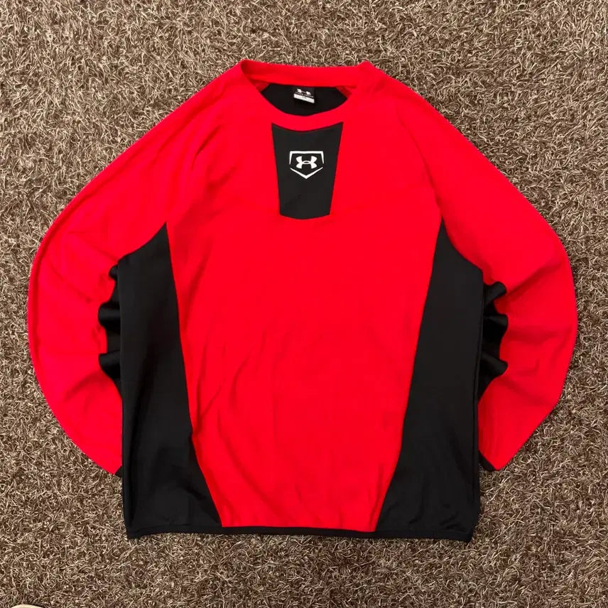 [BUNJANG] Under Armour Fleece Long Sleeve T-Shirt / L 언더아머 플리스 긴팔 티셔츠