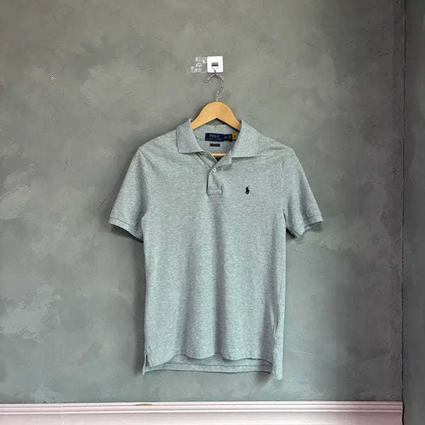 [BUNJANG] Polo Ralph Lauren T-Shirt Gray / 폴로 랄프로렌 카라티 반팔 그레이