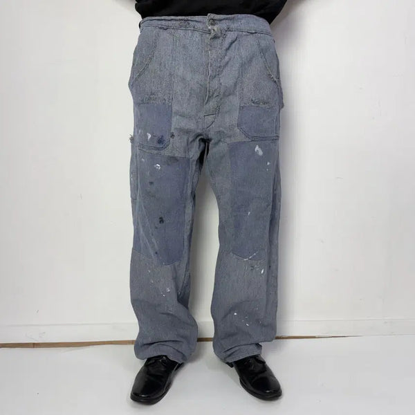[BUNJANG] 1940s-1950s French Work Pants / 1940-50s 리페어 프렌치 워크팬츠