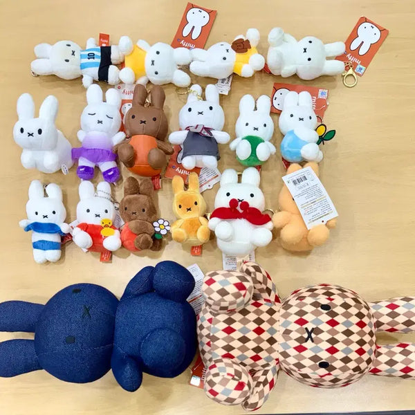 [BUNJANG] Miffy Collection Plush Keychains / miffy미피 인형뽑기열쇠가방고리키링인형 모음(개당