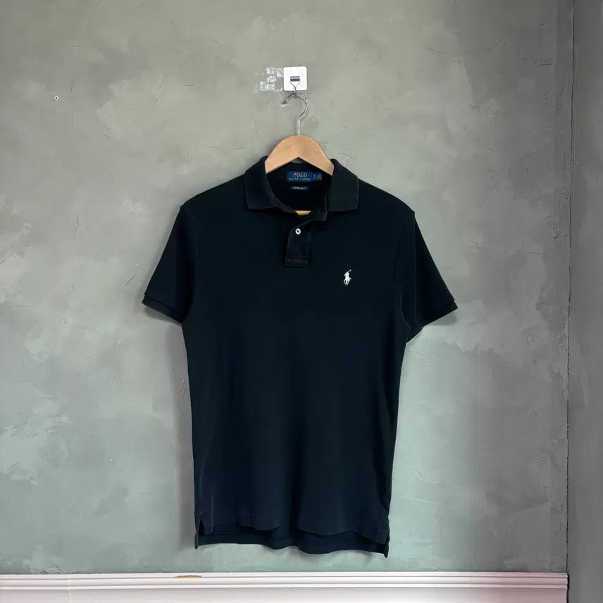 [BUNJANG] Polo Ralph Lauren Short Sleeve Polo Shirt Black / 폴로 랄프로렌 카라티 반팔 블랙