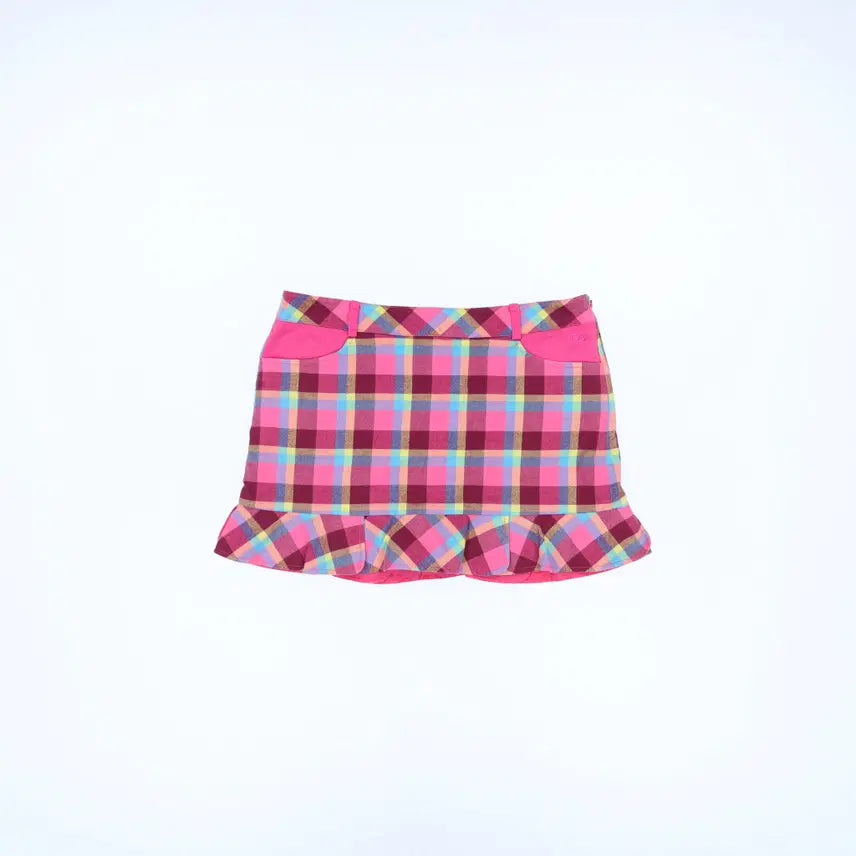 [BUNJANG] Cutter & Buck Women's Plaid Skirt Pants (0703H2) / 76 커터앤벅 여성 체크 치마바지 0703H2