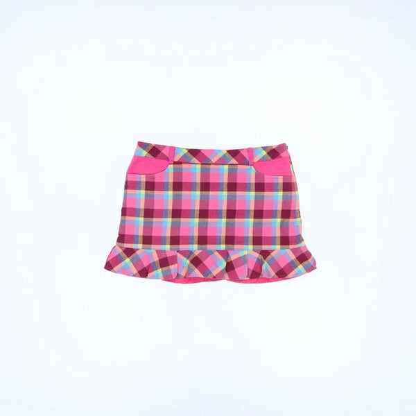 [BUNJANG] Cutter & Buck Women's Plaid Skirt Pants (0703H2) / 76 커터앤벅 여성 체크 치마바지 0703H2