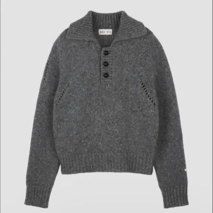 [BUNJANG] Recto Button-Up Knit M / 렉토 버튼업 니트 m