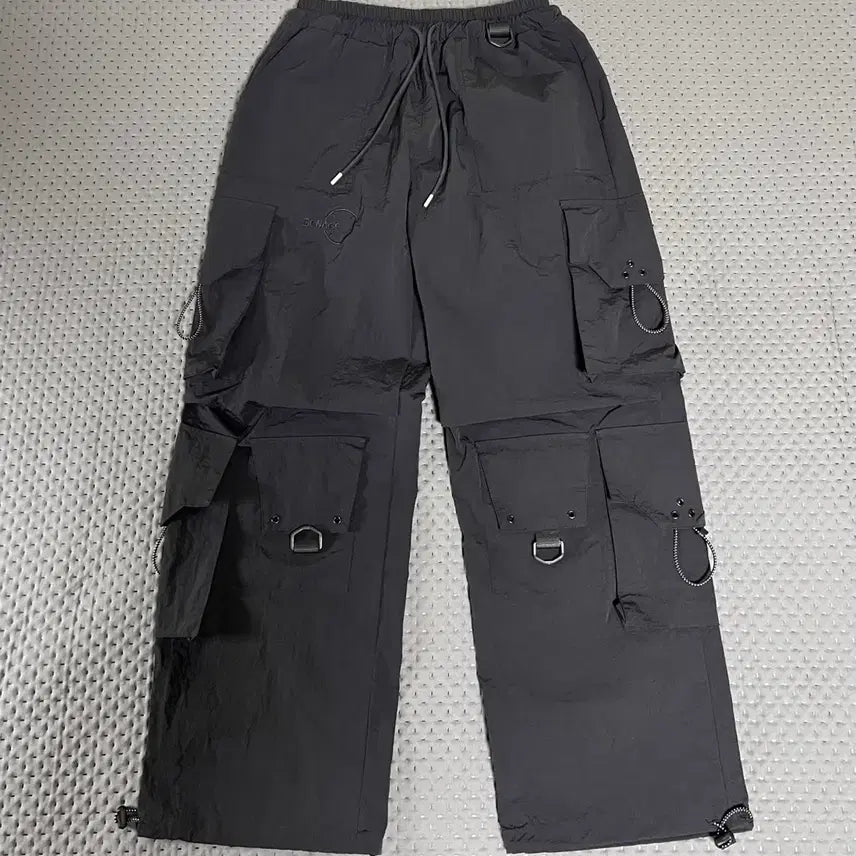 [BUNJANG] Deenage Nine Pocket Nylon Cargo Pants Black Size 1 / 드네이지 나인포켓 나일론 카고 팬츠 블랙 1