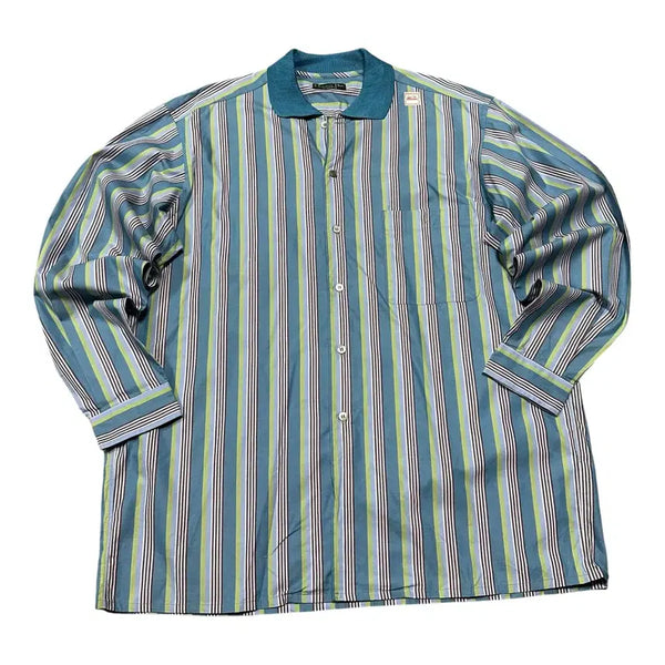 [BUNJANG] Christian Dior Monsieur Multi Stripe Collar Shirt / (바배) 크리스챤 디올 무슈 멀티 스트라이프 카라 셔츠