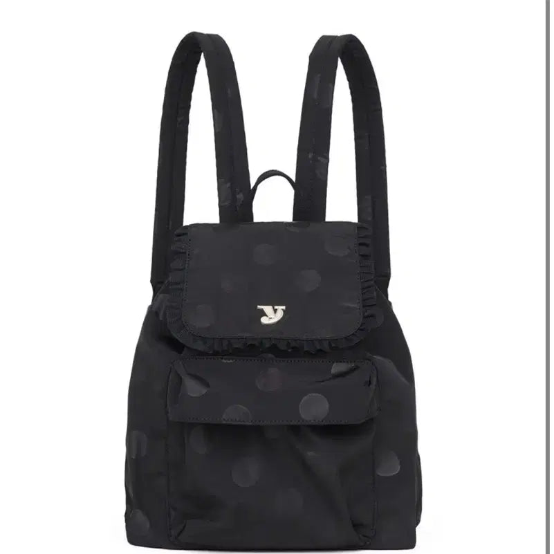 [BUNJANG] Yeomim Backpack Black Dot / 여밈 백팩 (블랙도트)
