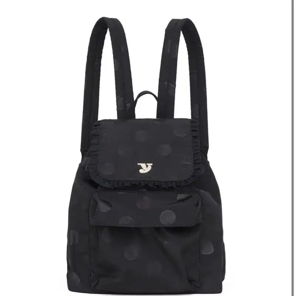 [BUNJANG] Yeomim Backpack Black Dot / 여밈 백팩 (블랙도트)